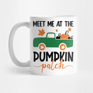 Meet me at the pumpkin patch! Mug